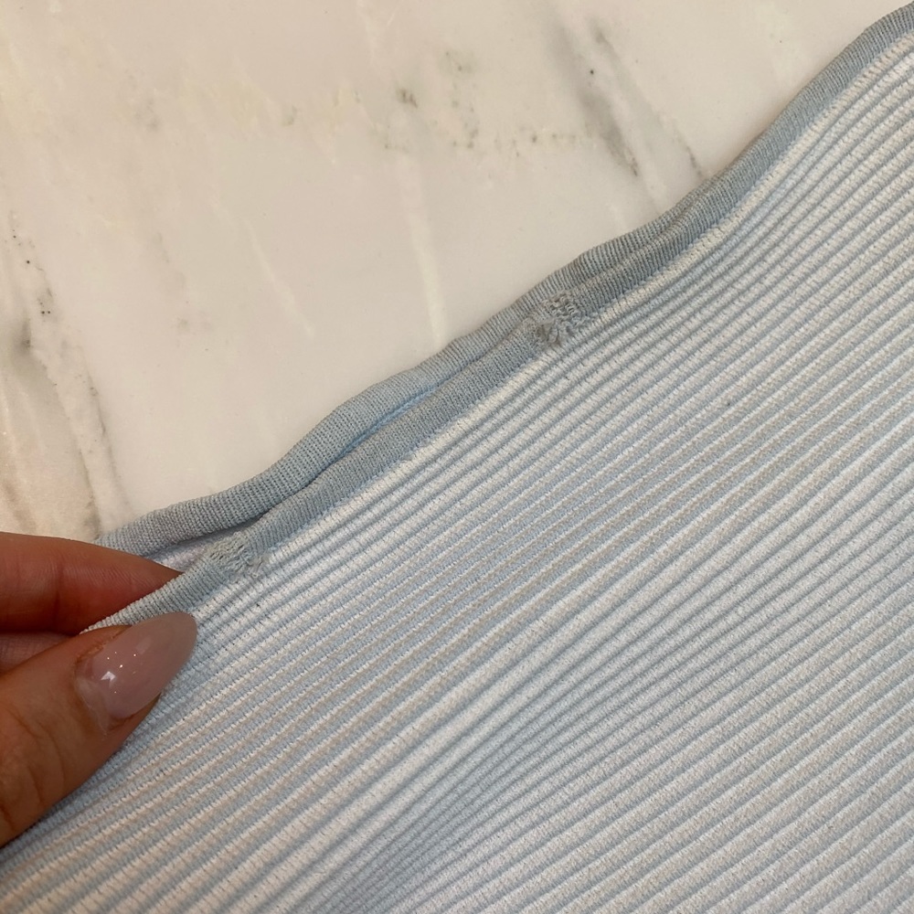 Alexander Wang Light Blue Bandage Skirt - Picture 9 of 10